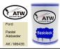 Preview: Ford, Pastel Alabaster, AK / M6435: 500ml Lackdose, von ATW Autoteile West.
